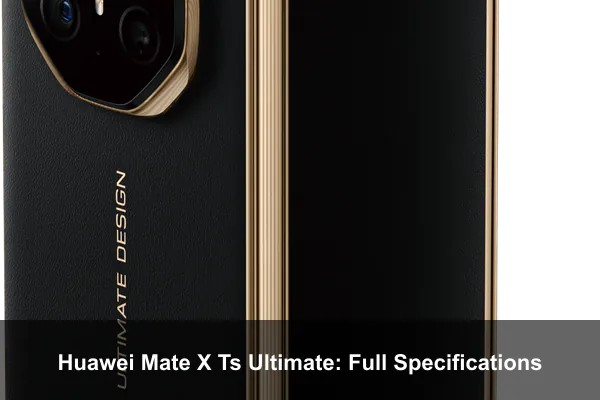 Huawei Mate X Ts Ultimate: Full Specifications