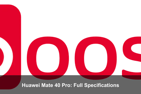 Huawei Mate 40 Pro: Full Specifications