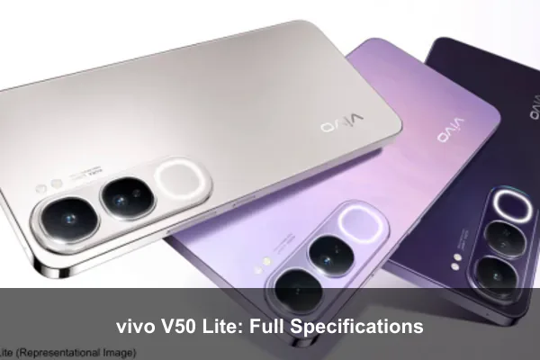 vivo V50 Lite: Full Specifications