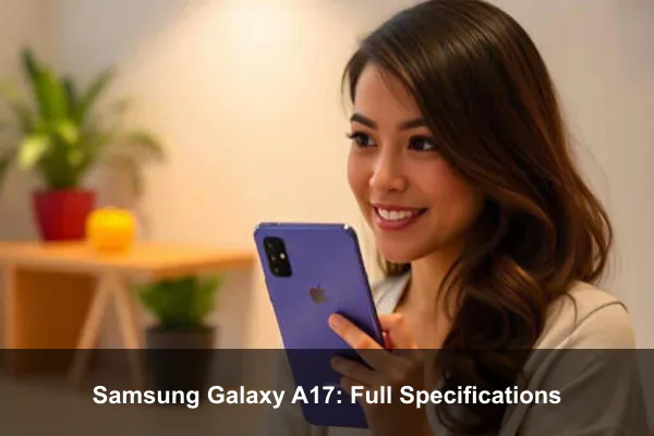 Samsung Galaxy A17: Full Specifications