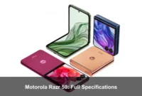 Motorola Razr 50: Full Specifications Motorola Razr 50: Full Specifications