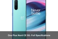 One Plus Nord CE 5G: Full Specifications