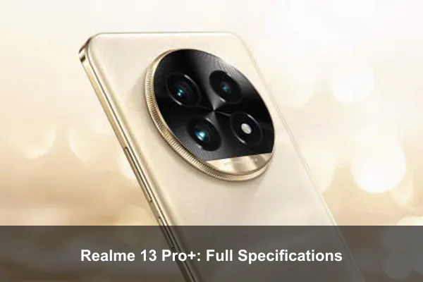 Realme 13 Pro+: Full Specifications
